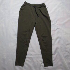 OLD NAVY womens PANTS green TAPERED go-dry POWERSOFT COZE comfy ATHLETIC SIZE S